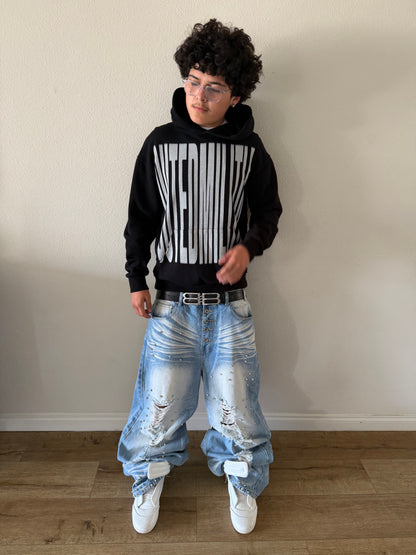 barcode hoodie