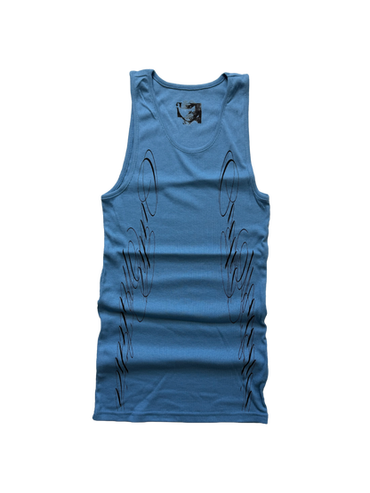 YIN & YANG TANK LIGHT BLUE
