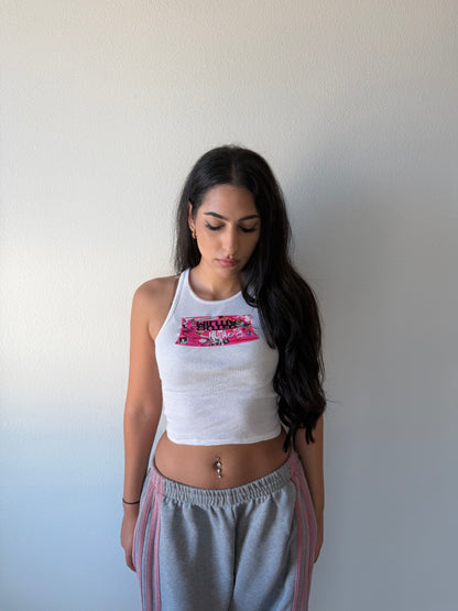 outedmilitia neonpink2026 'womans cut' tank