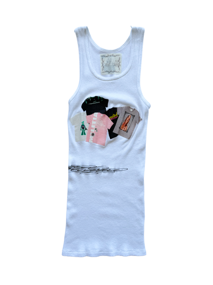 scrapped tank
