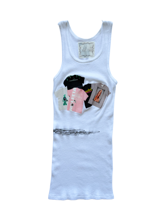scrapped tank