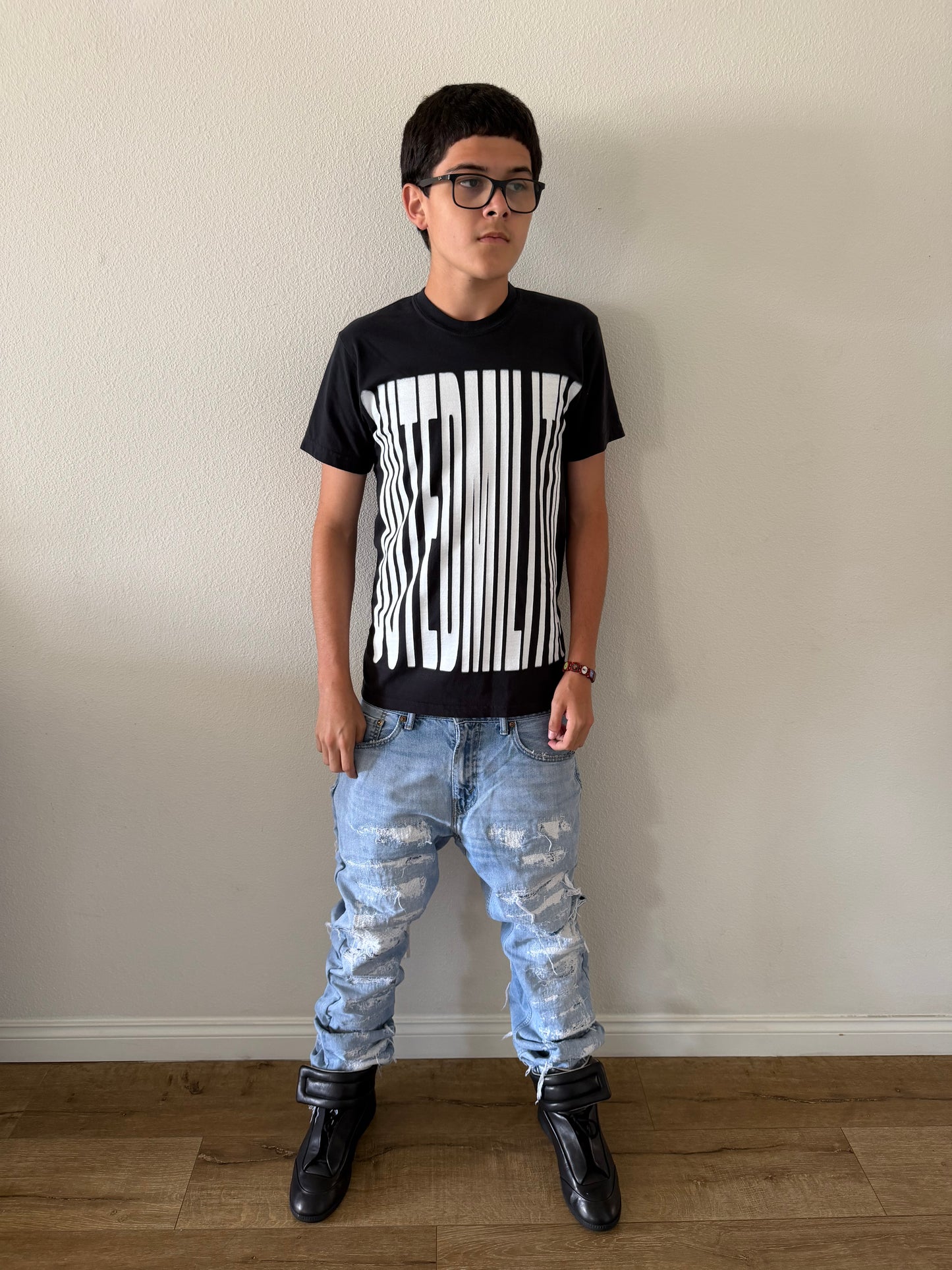 barcode tee