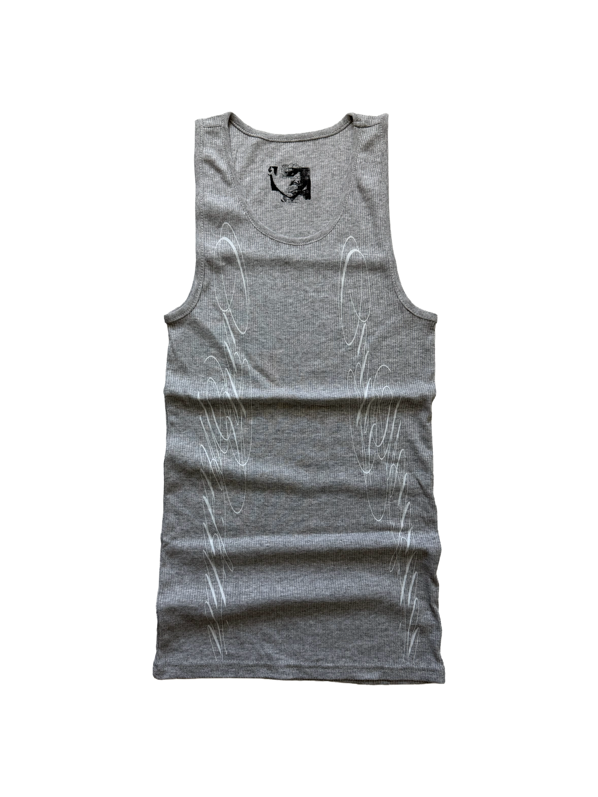 YIN & YANG TANK GREY