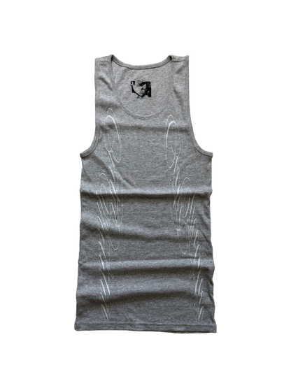 YIN & YANG TANK GREY