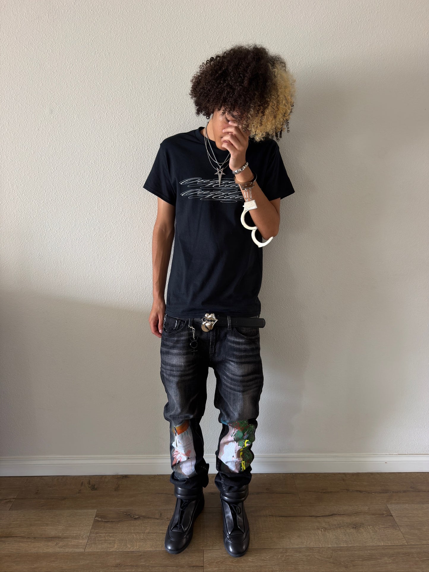 yin & yang tee (black)