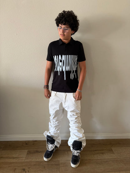 militia polo black