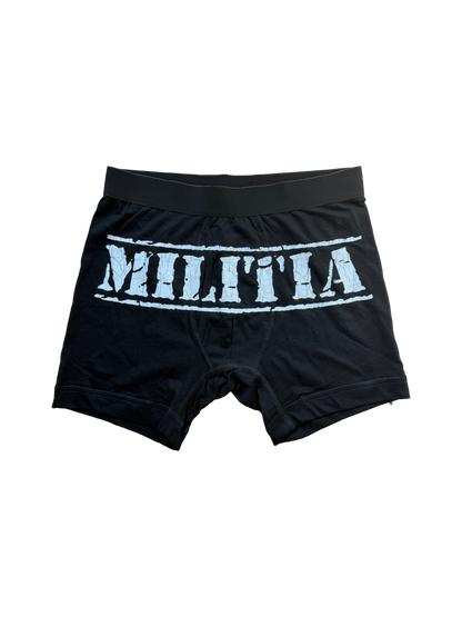 'M' issued boxer