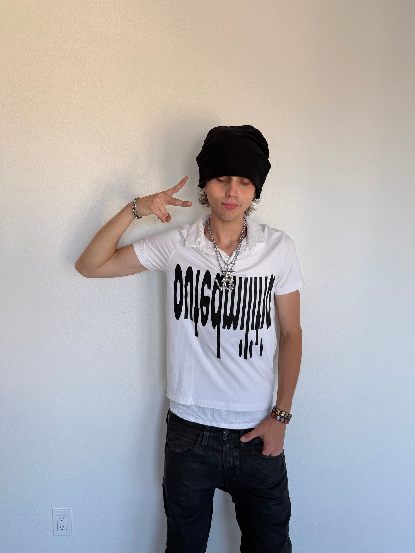 militia polo white
