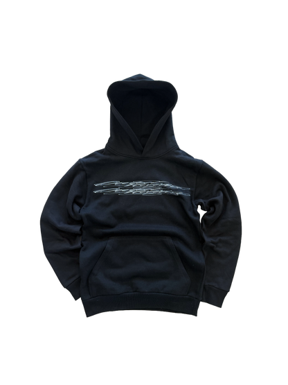yin & yang hoodie (black)